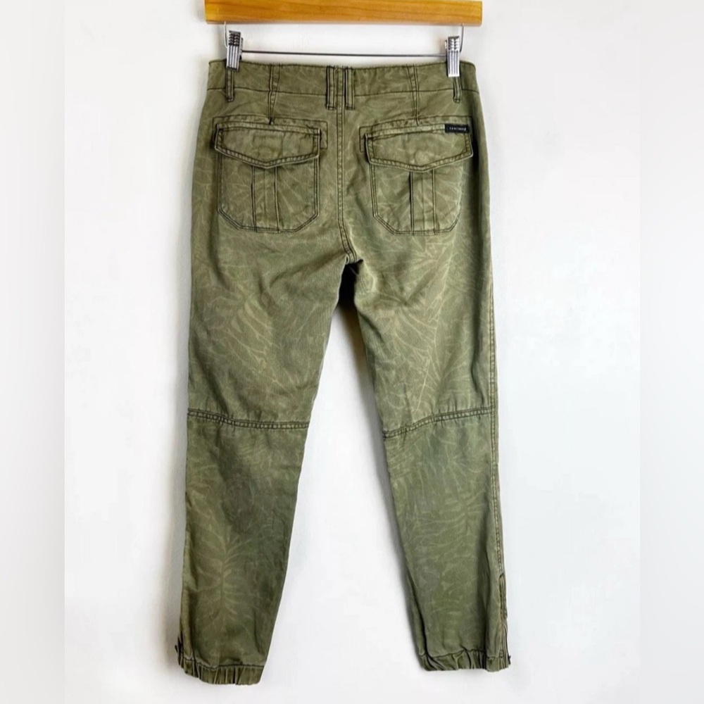 Anthropologie Sanctuary Peace Trooper Camo Cargo Pants Women’s 25 Floral Green - Picture 5 of 12